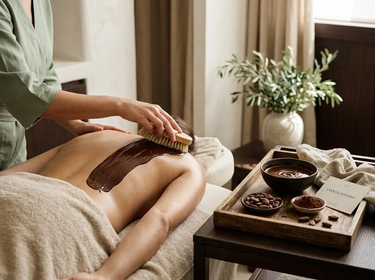 Chocolaterapia: ritual corporal en Madrid