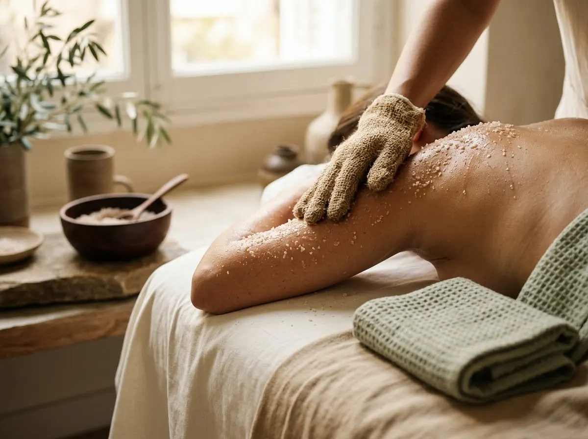 Exfoliación corporal: renueva tu piel en Madrid
